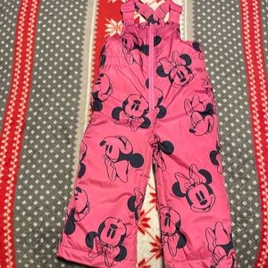 Disney Gap snow pants overall bibs